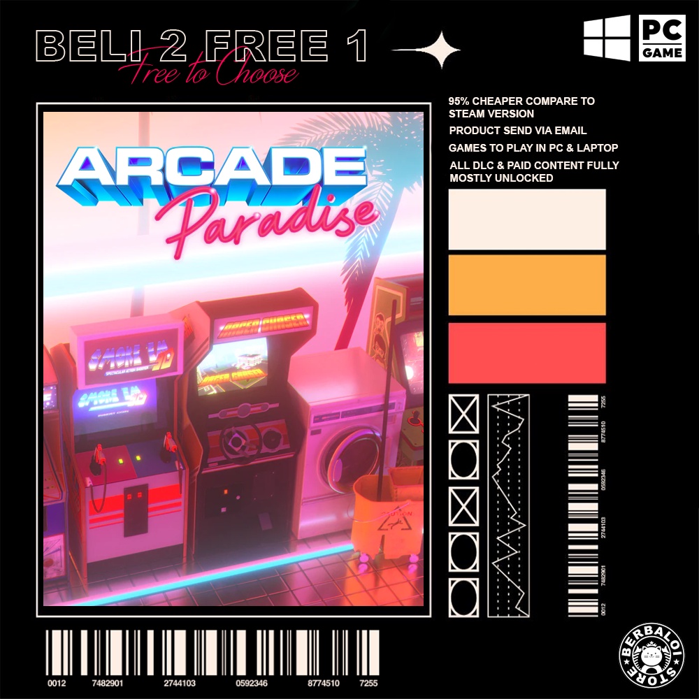 ARCADE PARADISE DIGITAL DELUXE EDITION [PC GAME PC DIGITAL DOWNLOAD OFFLINE] Shopee Malaysia