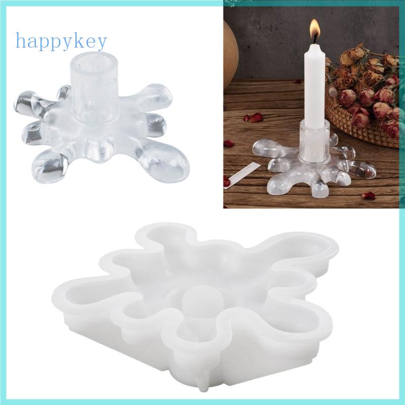 HAP Water Drop Candle Holder Silicone Mold DIY Cement Gypsum Tabletop ...