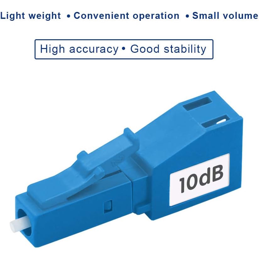 Lc Attenuator 310dB LC/UPC SM Single Mode Fixed Optical Fiber