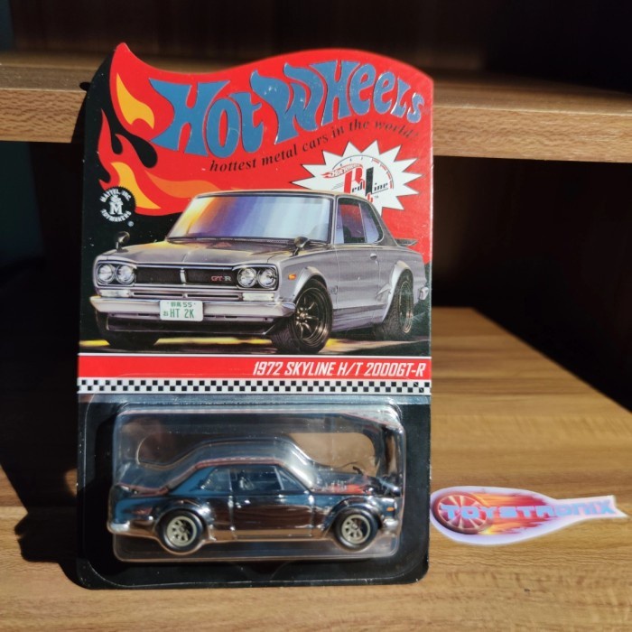 Hot wheels rlc nissan skyline hako 2000 gt gtx 2000gtx r34 hakosouka ...