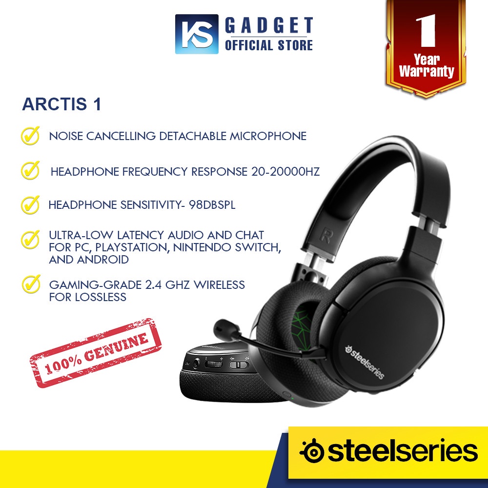 SteelSeries Arctis 1 - headset - 61512 - Headphones 