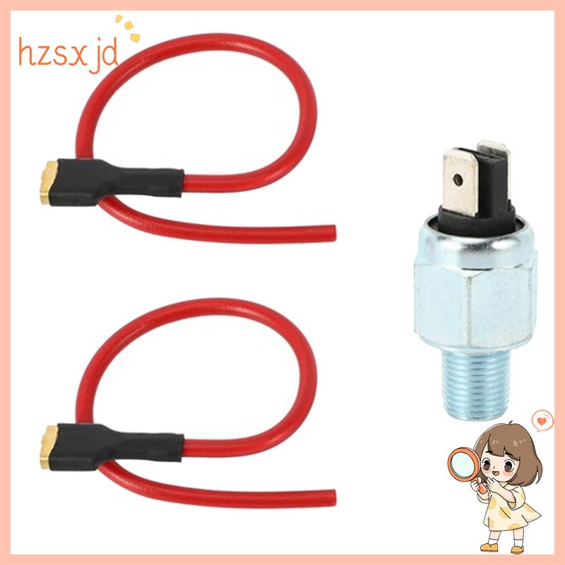 Hydraulic Stoplight Replacement Brake Stop Light Switch Silver Metal