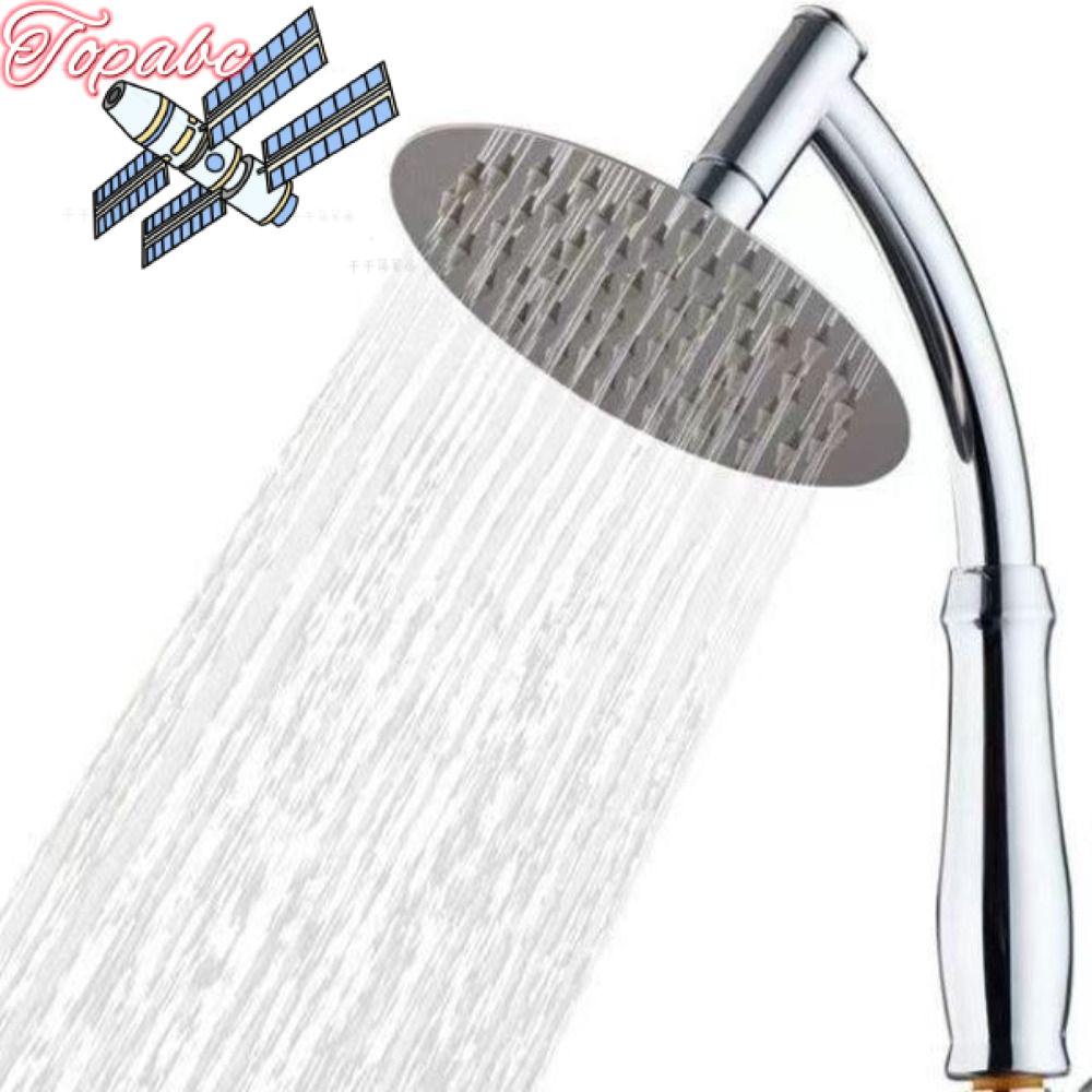TOPABC Rainfall Shower Head, Large Square Shower Head Extension, with