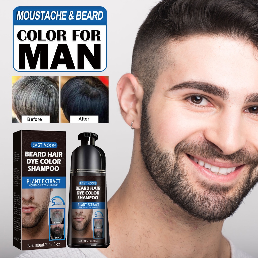 Beard Conditioner Quick Color Men's Hair Beard Split End Drying ...
