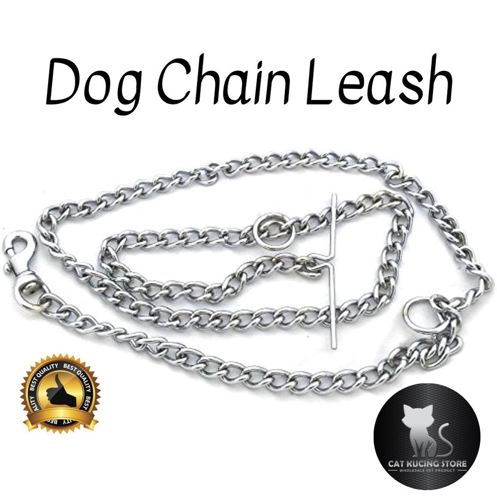 Dog Leash Heavy Duty Dog Chain Lead Chain-Anti Chew Metal Leads ...