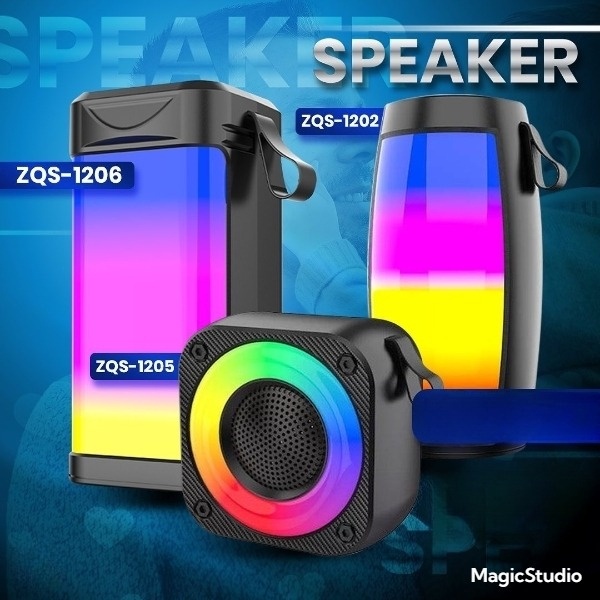 3"Inch LED Portable Super Bass Speaker Portable Bluetooth Speaker Bass
