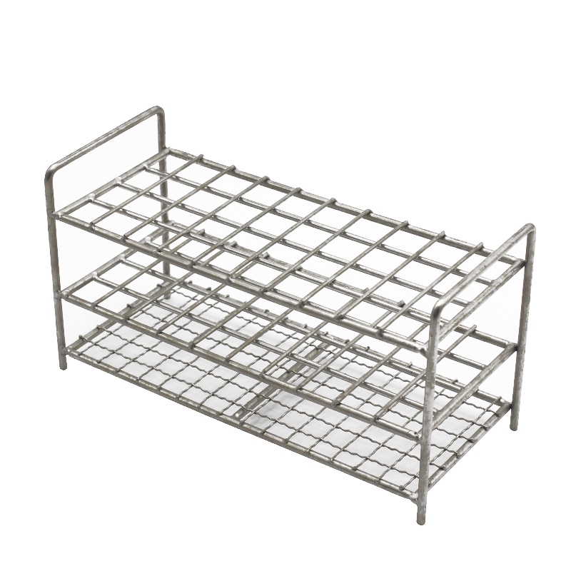 Stainless steel test tube rack 12 40 50hole laboratory steel wire rack