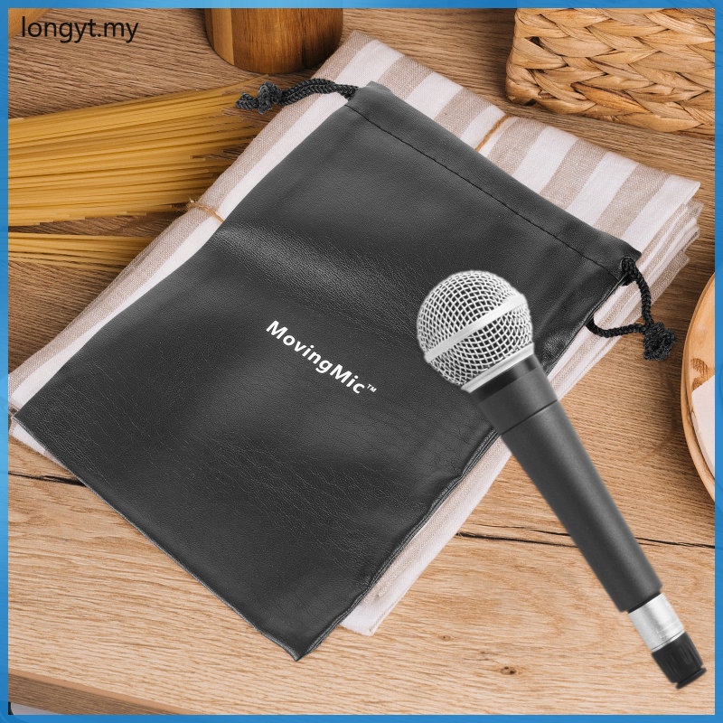 4pcs Portable Microphone Carrying Bags Microphone Bags Microphone Carriers Mic Pouches Mic Storage Bags Mic Organizers longyt