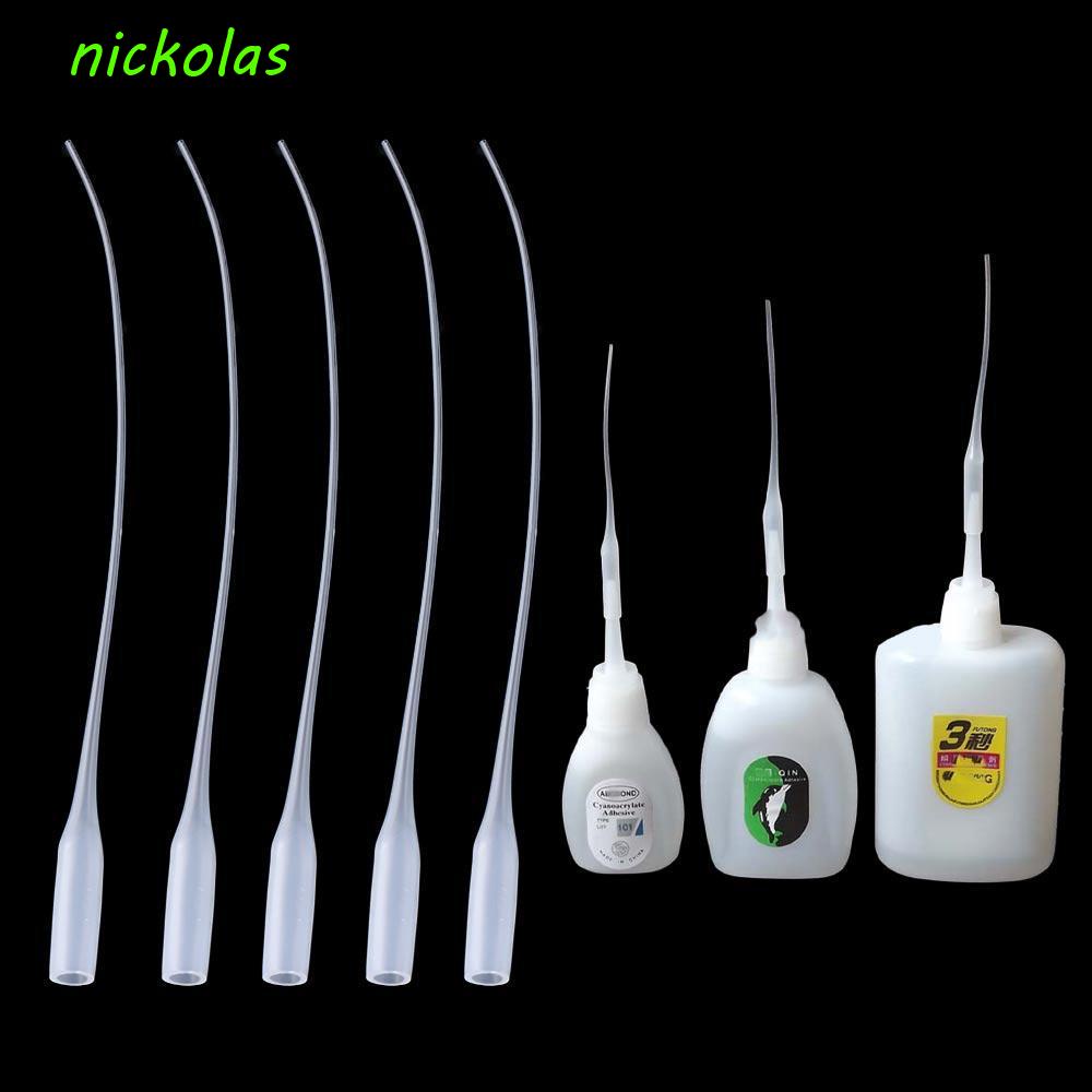 NICKOLAS Glue MicroTips Crafting 100 Pcs Adhesive Dispensers Catheter