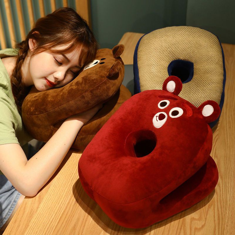 Cool Mat Nap Pillow Lying DoubleSided Office Table Sleeping Handy Tool