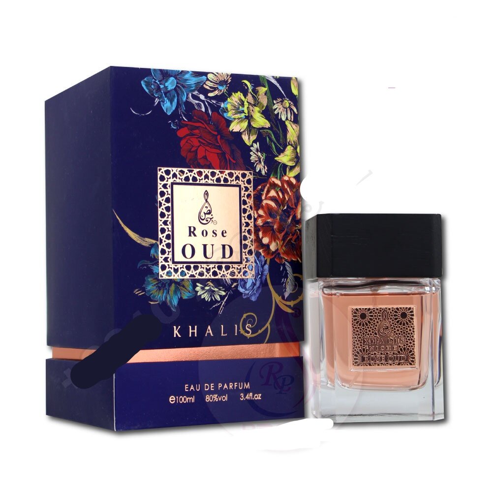 Khalis Rose oud Niche Collection Eau De parfum Natural Spray 100ml