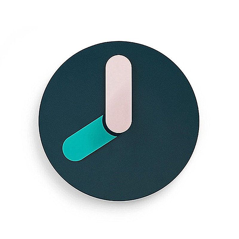 Nordic Living Room Round Wall Clock Denmark Creative Unique Wall Watch