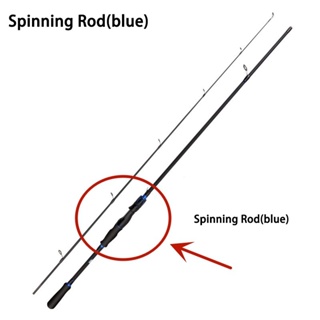 Portable Baitcasting Rod Joran Pancing Carbon Lure Spinning Fishing Rod M  Power Sea Fishing Pole Casting Rod