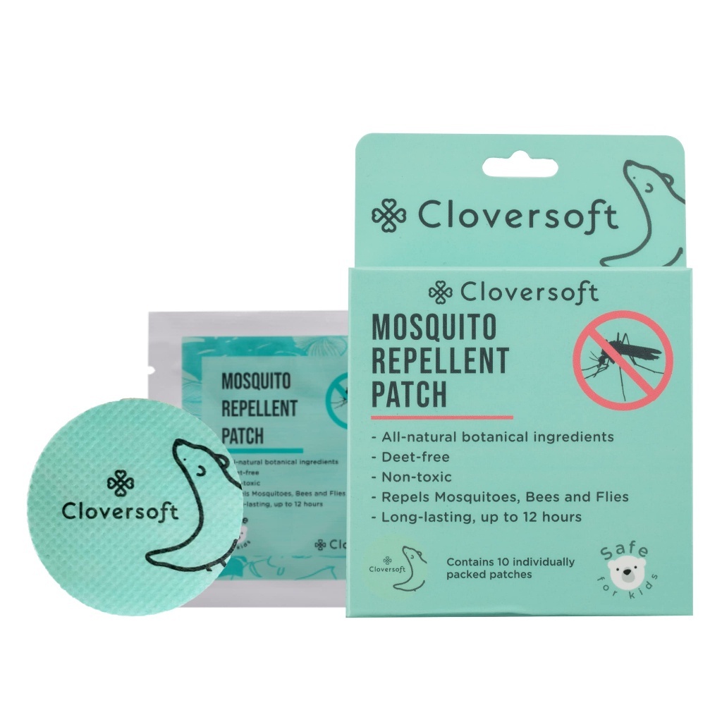 Cloversoft Mosquito and Garden Insects Repellent Patch - All Natural ...