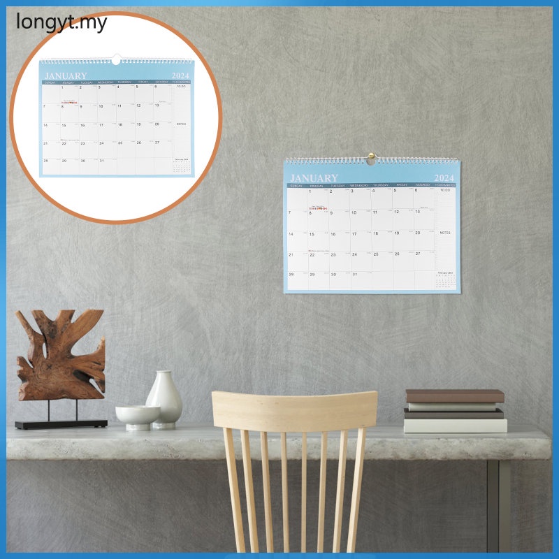 Wall Calendar English Calendar Desktop 20252025 Calendar Decorative