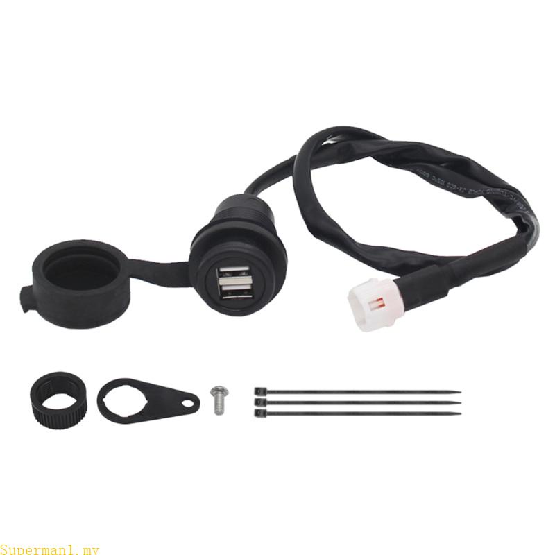 Best Double USB Charger Plug Socket Adapter for MT09 SPMT07 XSR700 XSR900 Tracer Shopee