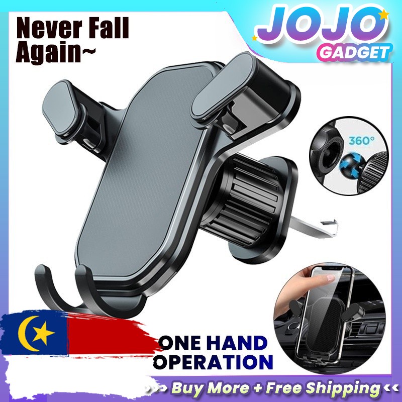 hook clip car air vent phone holder