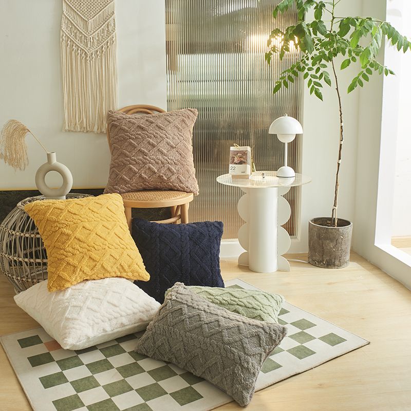 Colorful sofa pillow/Waist living room bolsters/Rumbai bantal/ Sarung bantal penyokong/枕头抱枕