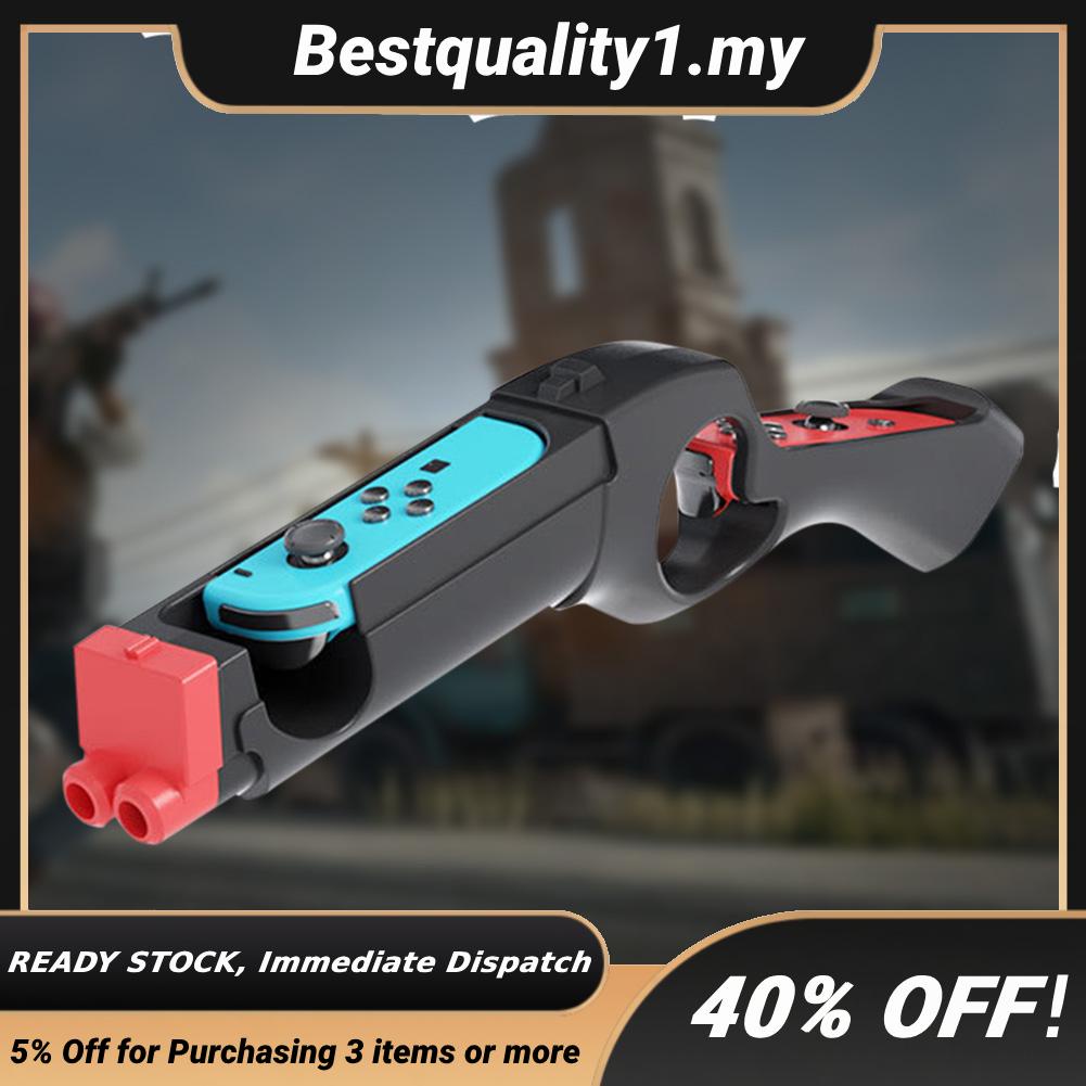 Nintendo Switch Shooting Game Gun Controller Handgrip Gamepad Bracket Joystick Holder for Switch
