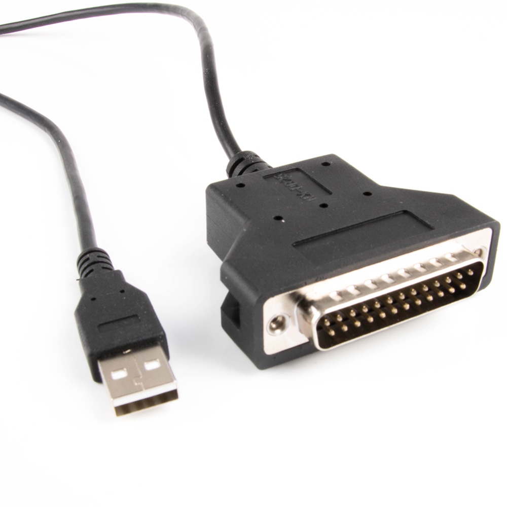 Usb to 25-Pin Serial Port Printing Cable Old-fashioned Printer Cable ...