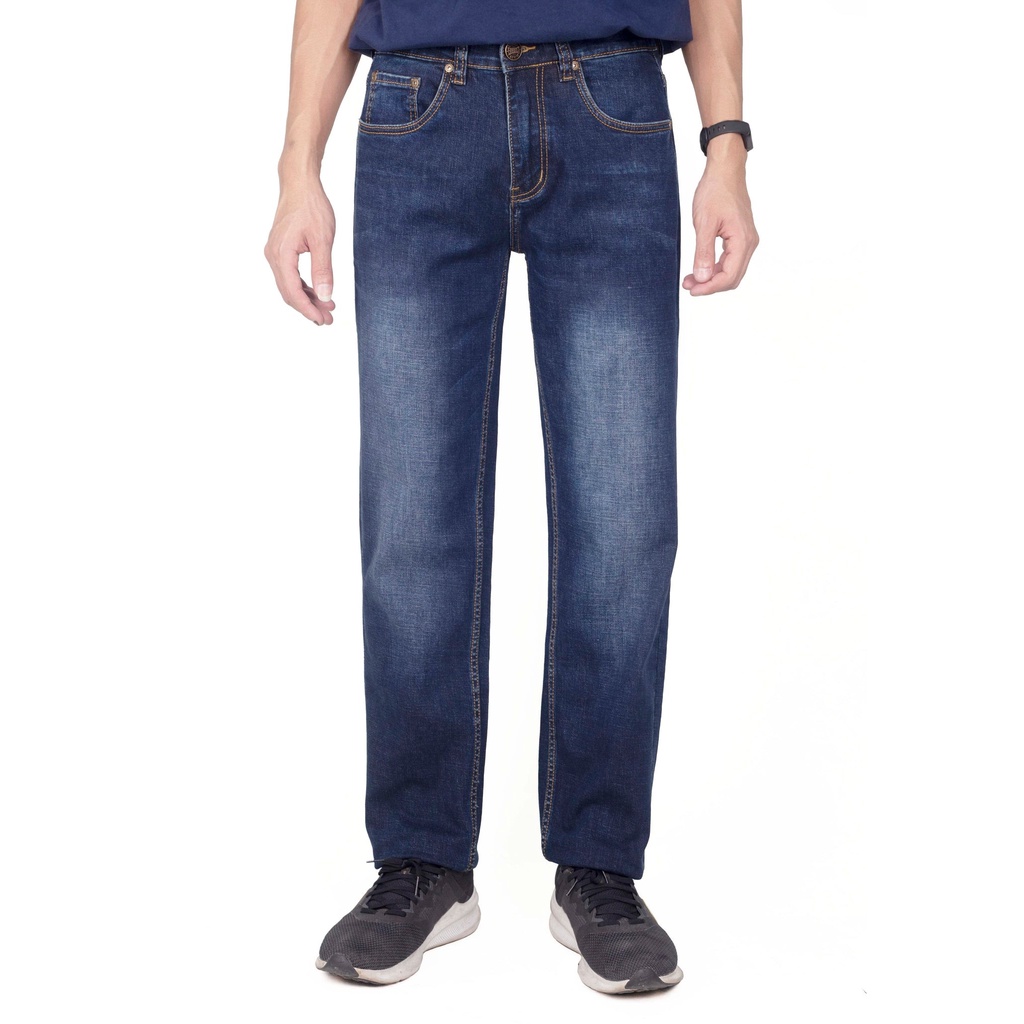 EXHAUST JEANS LONG PANTS [306 STRAIGHT CUT]Dk. Blue/M. Blue 1586