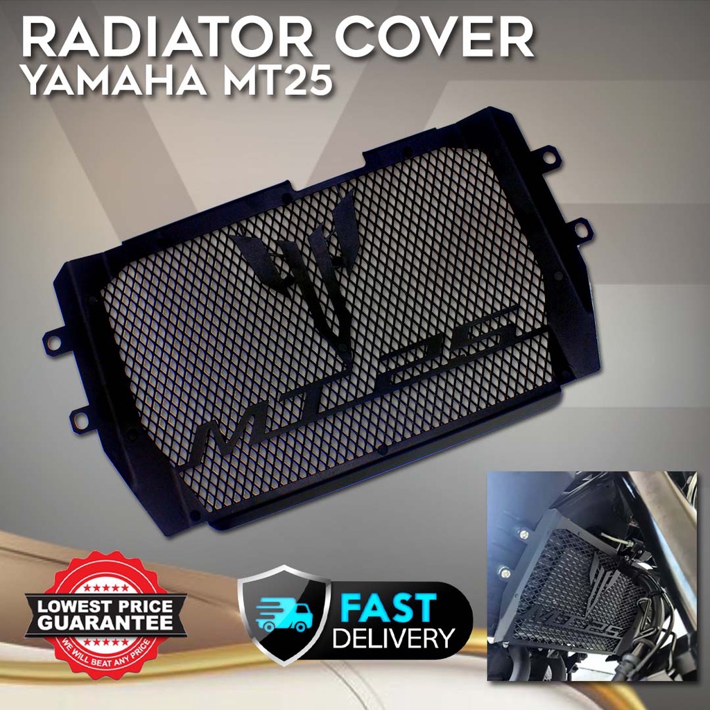 Yamaha MT25 MT03 EMS Radiator Cover Radiator Guard Coolant Net Grille ...