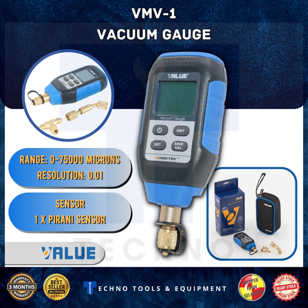Ready Stock!! VALUE DIGITAL VACUUM GAUGE VMV1 Shopee Malaysia