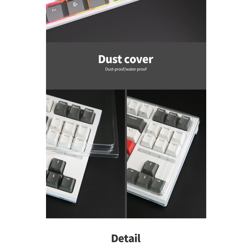 Royal Kludge RK R87 Wired Professional Game Hotswap Mechanical Keyboard ...