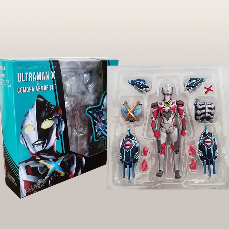 Ultraman X S H Figuarts Leo Tiga Dark Zero Rabbit Form Jack Victory SHF ...