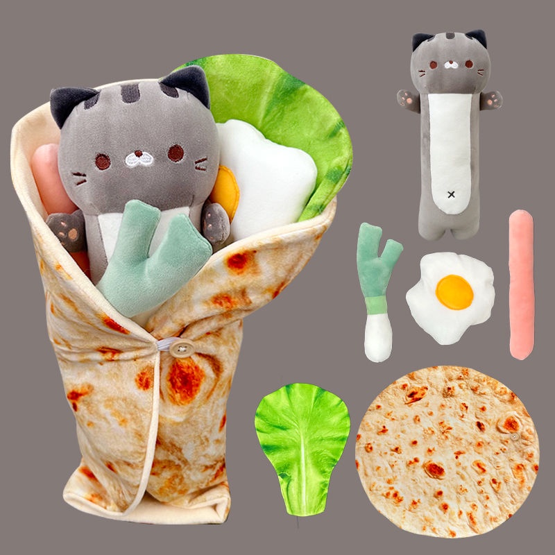 Cat burrito outlet plush