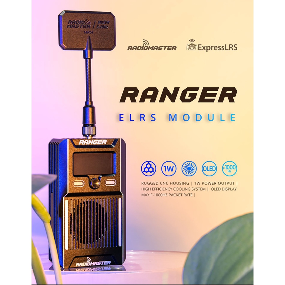 RadioMaster Ranger 2.4GHz ELRS Module Combo Set Micro Nano RP1 RP2 For ...