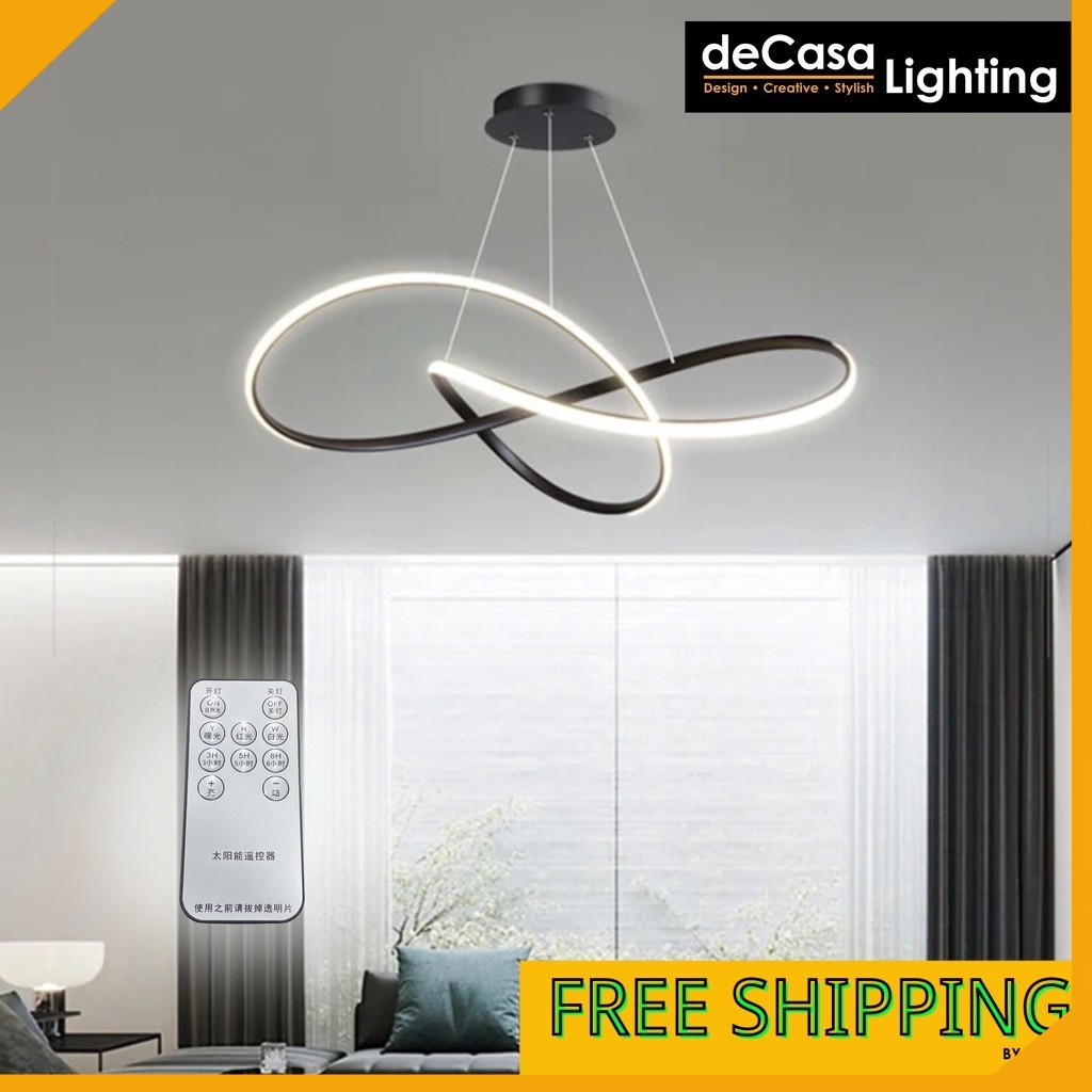 Decasa Lighting Modern 3 Color Changeable Led Pendant Light House ...