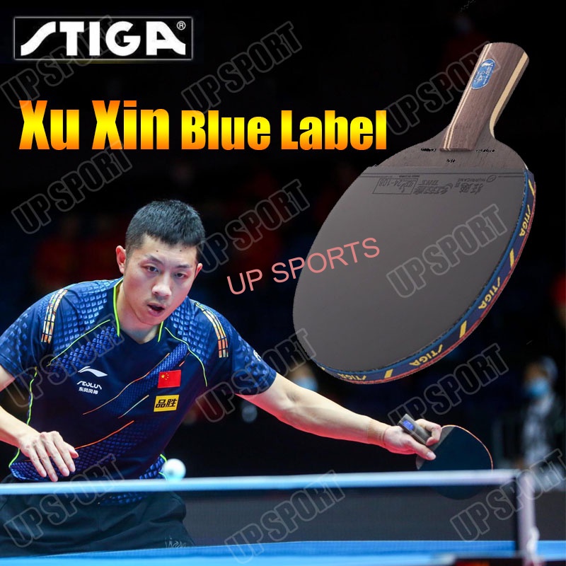Stiga Table Tennis Racket Xu Xin Blue Label Supreme Edition 5 Layers Of