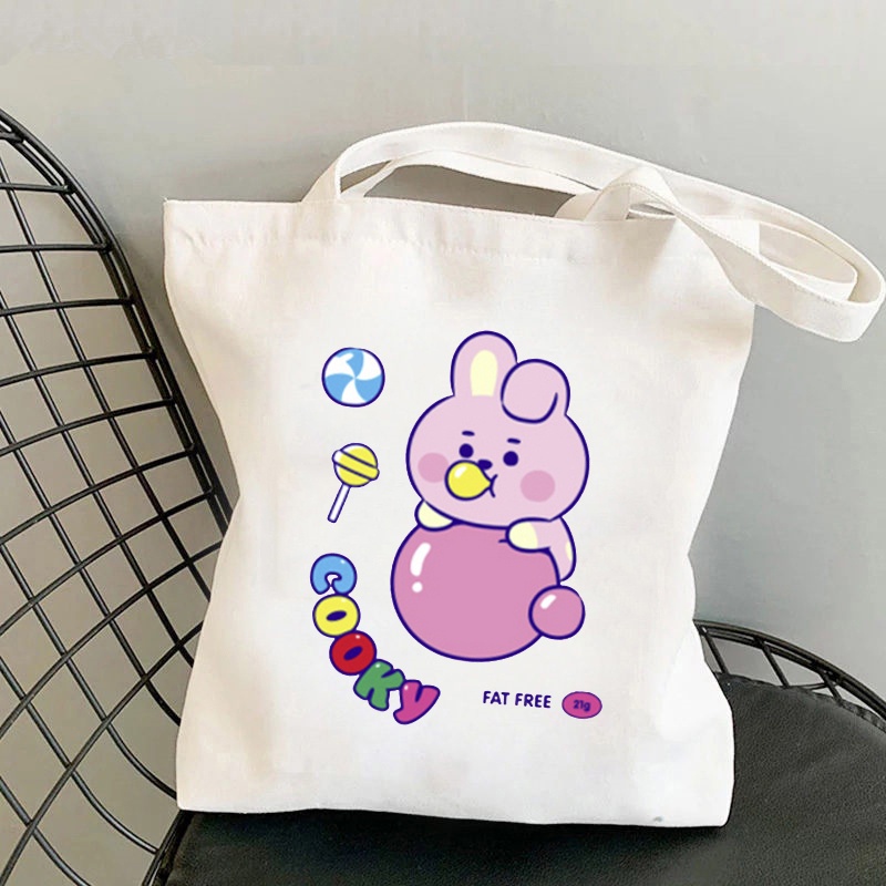 Tote bag bt21 shopee hotsell