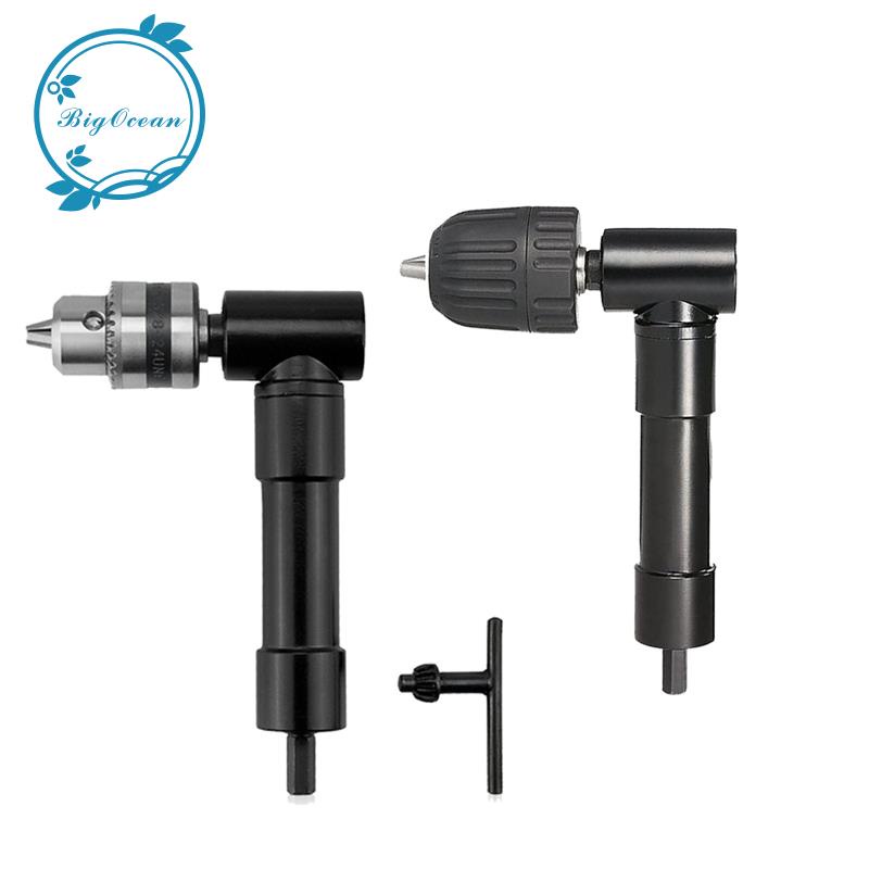 90 Degree Right Angle Electric Drill ThreeJaw Chuck Corner Impact