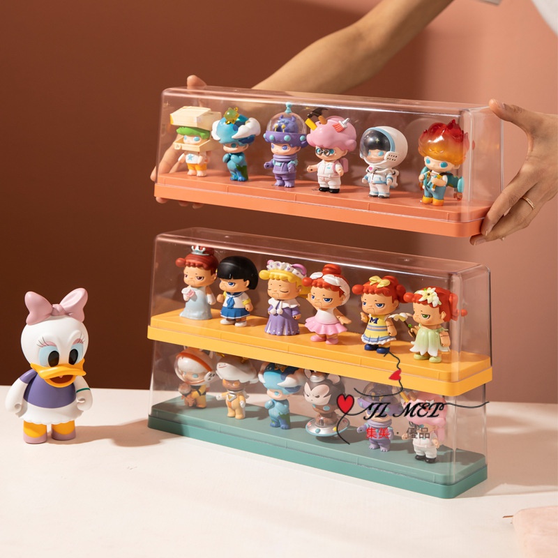 Pop Mart Acrylic Display Box Doll Display Plastic Display