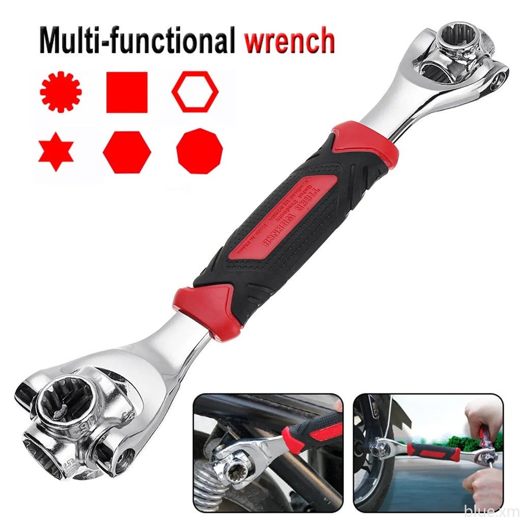 【new】Upgraded 52IN1 52 IN 1 360 Degree Rotation Universal Wrench Torque ...