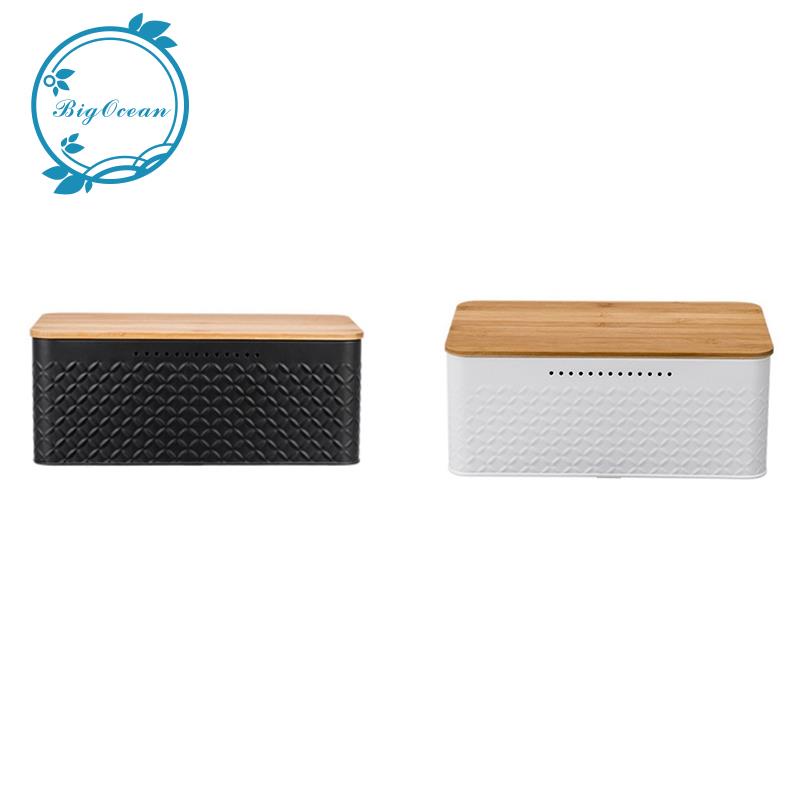 Bread Bin,Innovative Bread Box Thanks to Carbon Coating,with Integrated