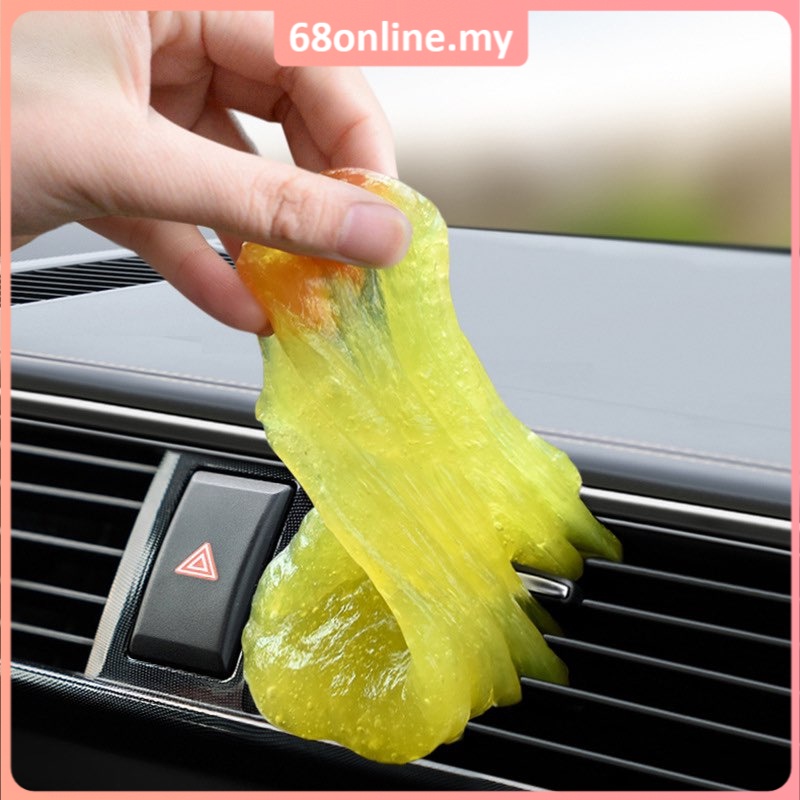 [Johor Seller] Super Clean Magic Gel Car Dust Remover Keyboard Laptop