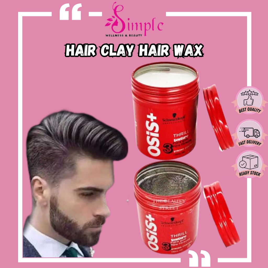 Simple wellness Osis+ Hair Clay Hair Wax The Beauty Street Professional