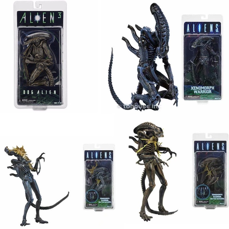 NECA Alien vs Predator:Requiem AVP Aliens Toys Facehugger Model Space