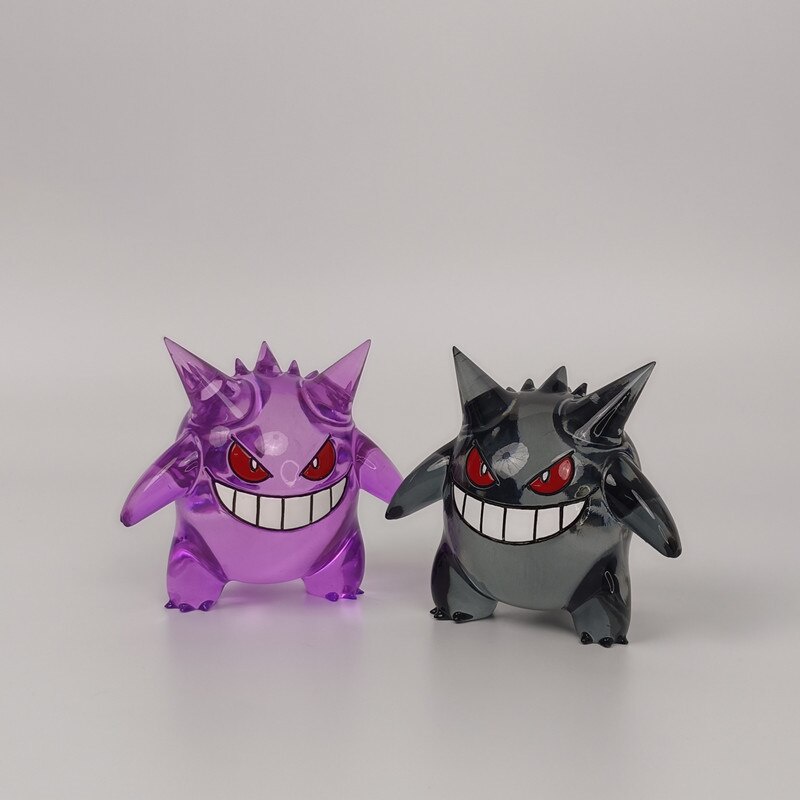 Pokemon Gengar 9cm Action Figure – Transparent PVC Model, Anime Collectible