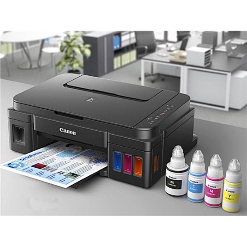 CANON PIXMA G3010 REFILLABLE INK TANK ALL IN ONE PRINTER WIRELESS COLOR ...