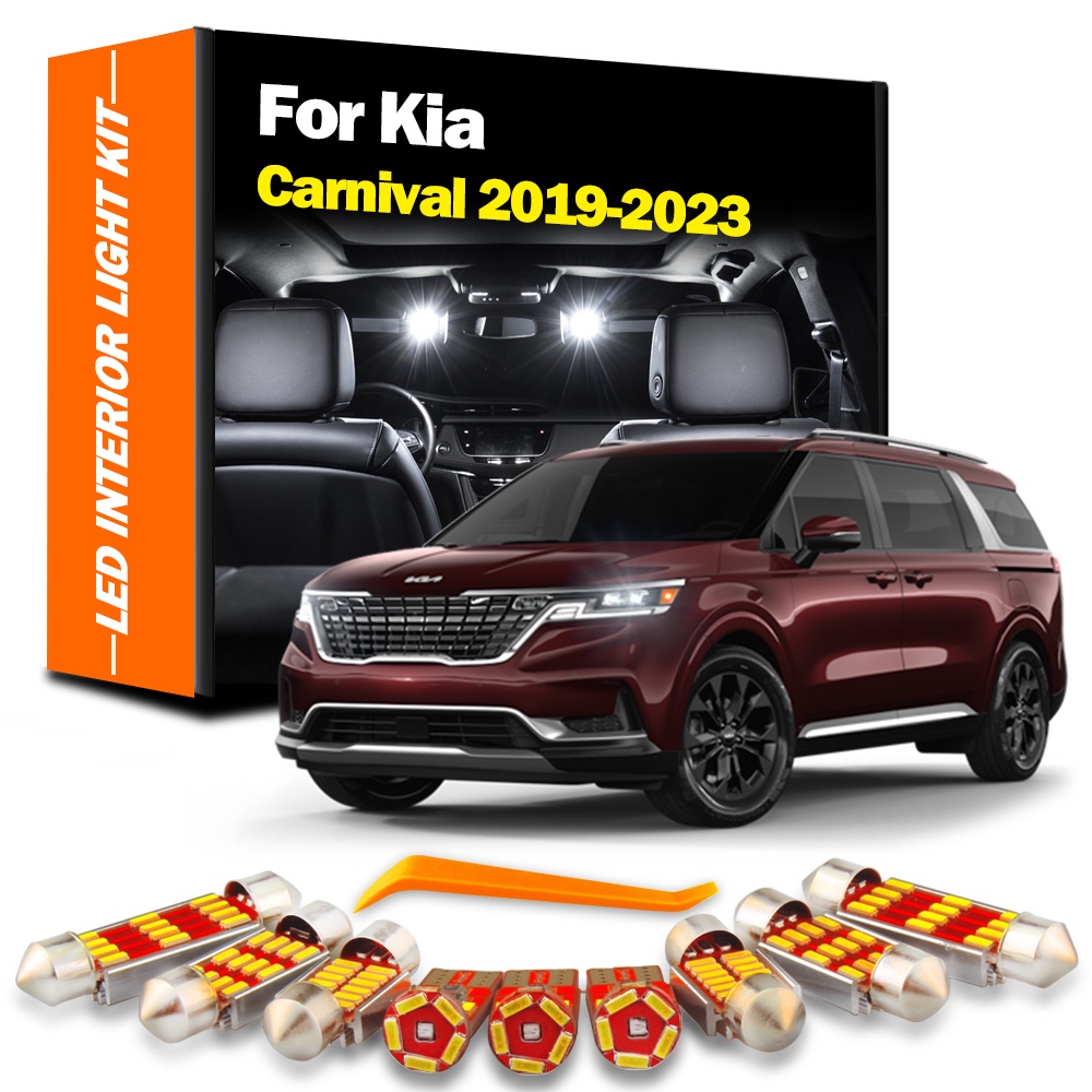 13Pcs Interior LED For KIA Sedona Carnival 2019 2020 2021 2022 2023 ...