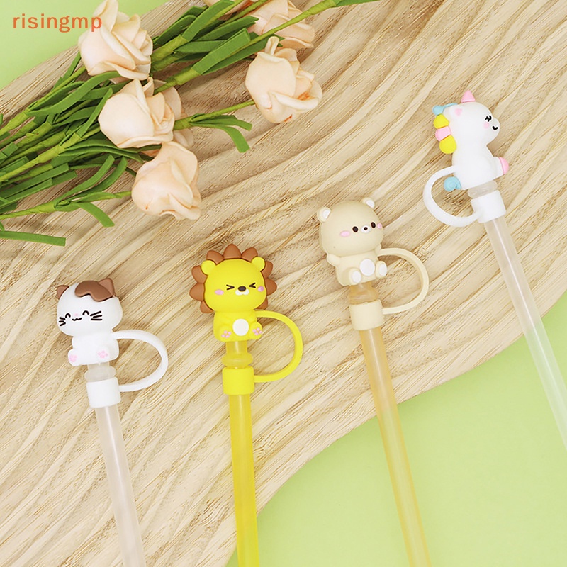 [risingmp] Silicone Sealing Straw Plug Reusable Drinking Dust Cap ...