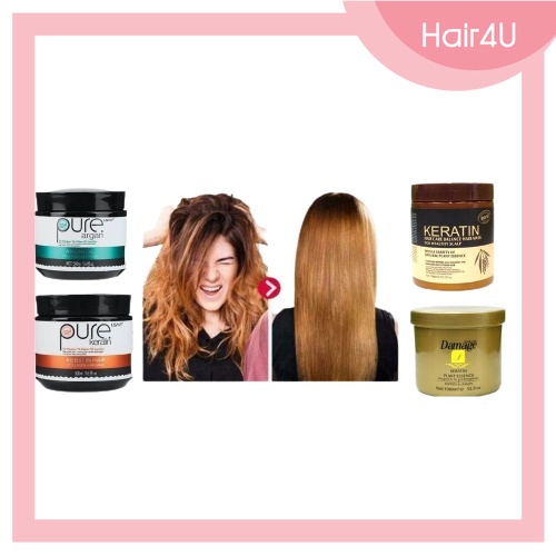 PURE ARGAN OIL COLLAGEN / KERATIN TREATMENT HAIR MASK 1000ML (FOR DRY
