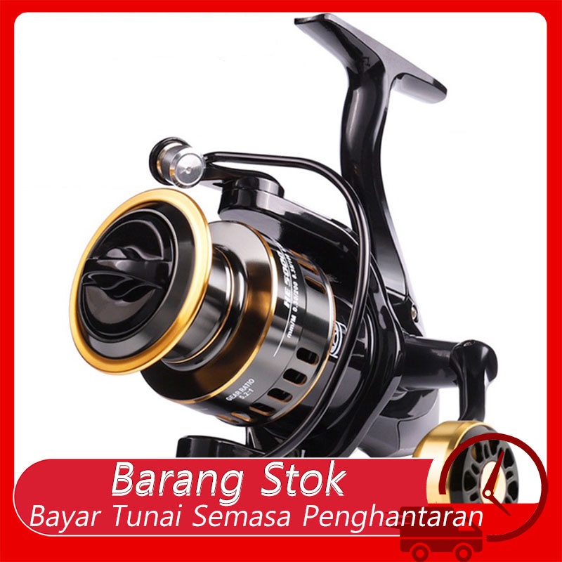 2023 New reel Spinning Reel 5.21 Full Metal Fishing Reel Nogap Reel
