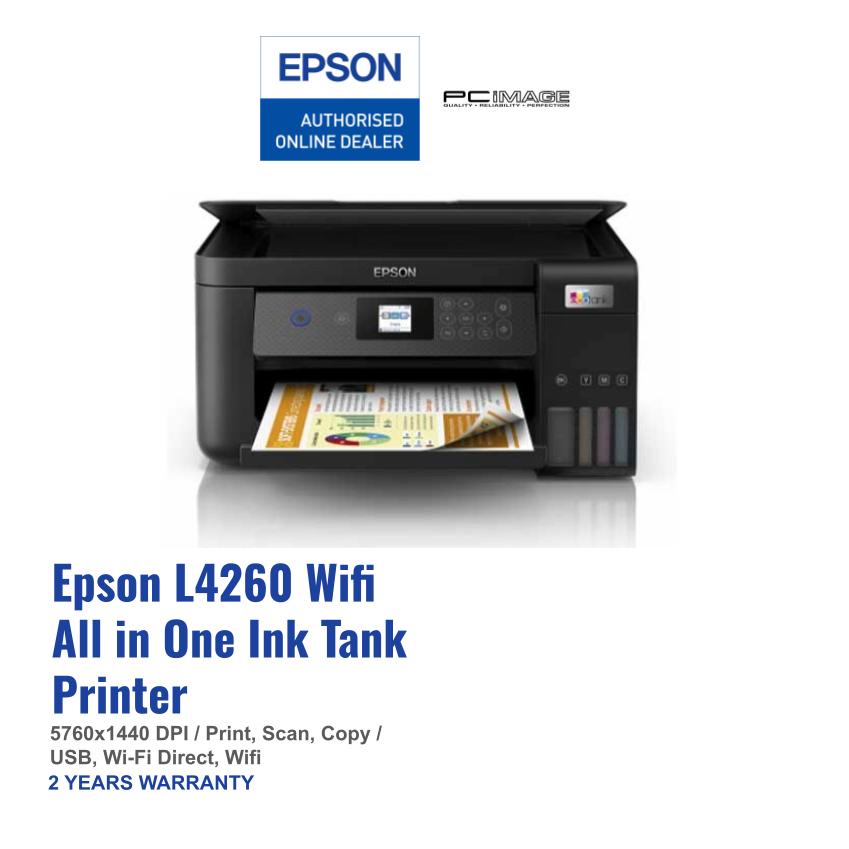 EPSON L4260 Wifi All in One Ink Tank Printer (PRINT/ SCAN/COPY/WIFI ...