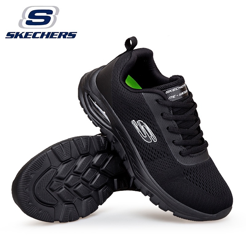 Skechers_ Women's New Low Top Lace Up Air Cushioned Sneakers Fashion