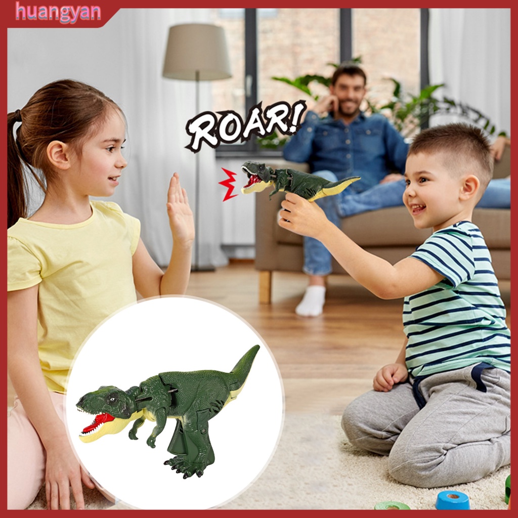 huangyan| Dinosaur Action Figure Interactive Dinosaur Toy with Swinging ...